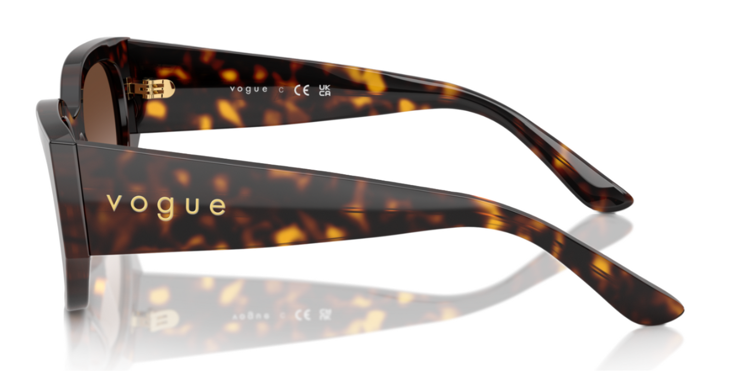 Vogue 5641SU Dark Havana Brown Gradient (5641SU W65613)