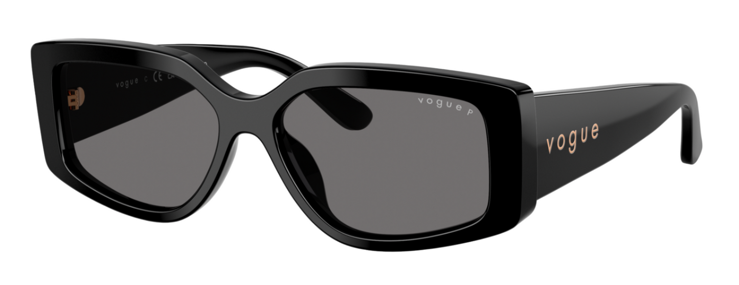 Vogue 5642SU Polarised Black Dark Grey (5642SU W44/81)