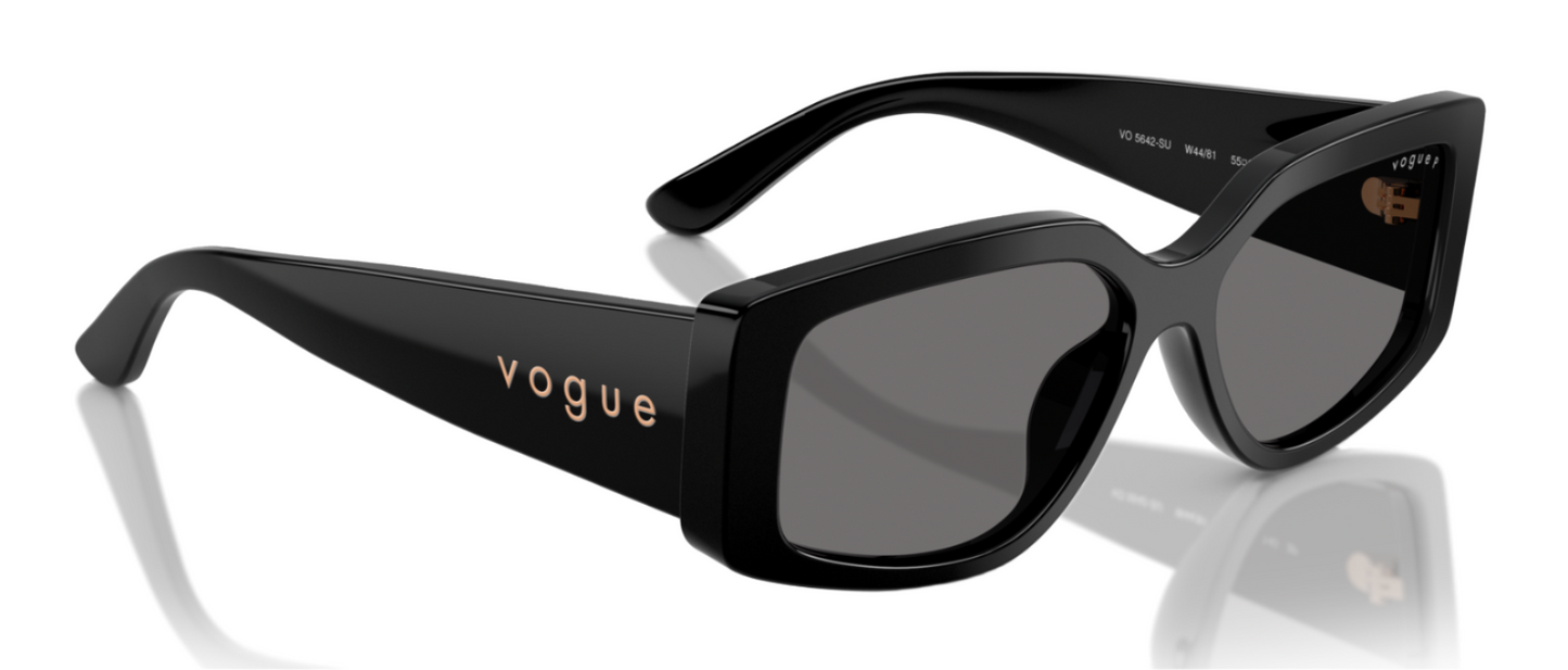 Vogue 5642SU Polarised Black Dark Grey (5642SU W44/81)