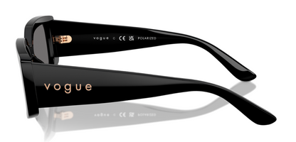 Vogue 5642SU Polarised Black Dark Grey (5642SU W44/81)