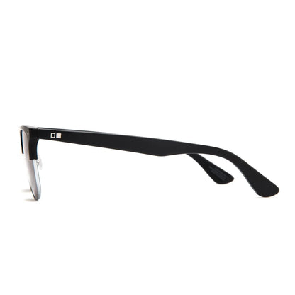 Otis 100 Club Polarised Eco Matte Black/Brushed Gunmetal L.I.T Grey 125-2401LL (51.5)