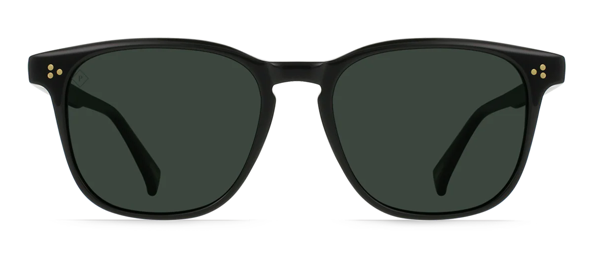 Raen Alvez (54) Recycled Black Green Polarised (Alvez 01)