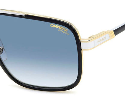 Carrera 1071/S Black White Dark Blue Gradient (80S 08)