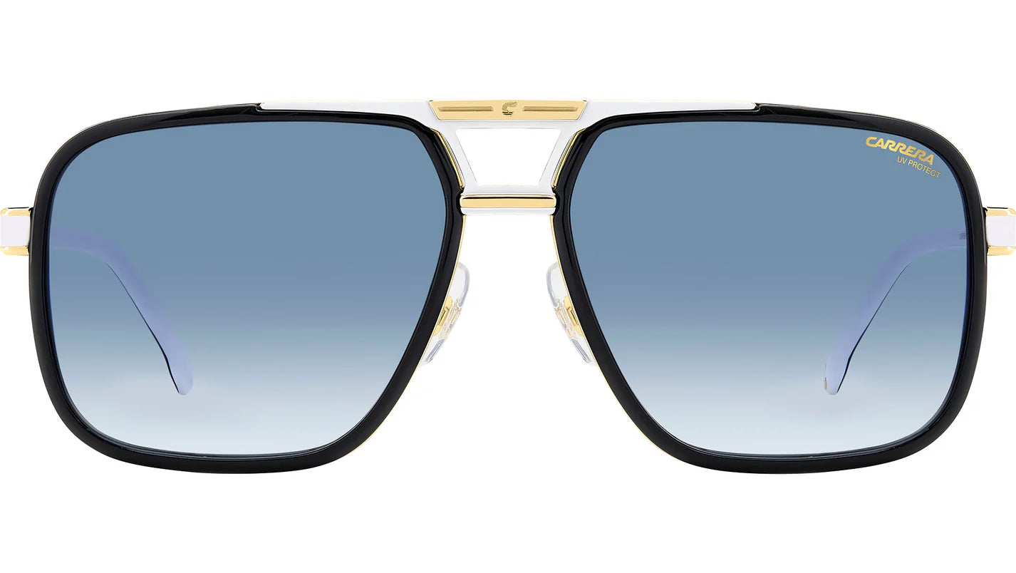 Carrera 1071/S Black White Dark Blue Gradient (80S 08)