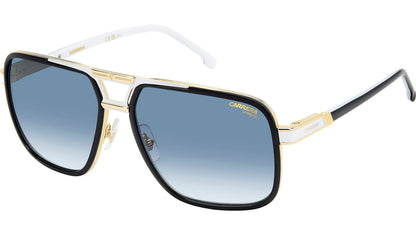 Carrera 1071/S Black White Dark Blue Gradient (80S 08)