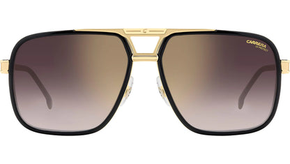 Carrera 1071/S Burgundy Black Burgundy Gradient Gold Mirror (LGD YK)