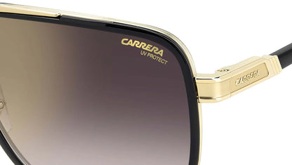 Carrera 1071/S Burgundy Black Burgundy Gradient Gold Mirror (LGD YK)