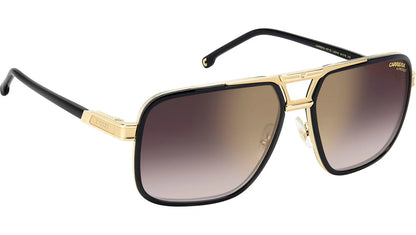 Carrera 1071/S Burgundy Black Burgundy Gradient Gold Mirror (LGD YK)