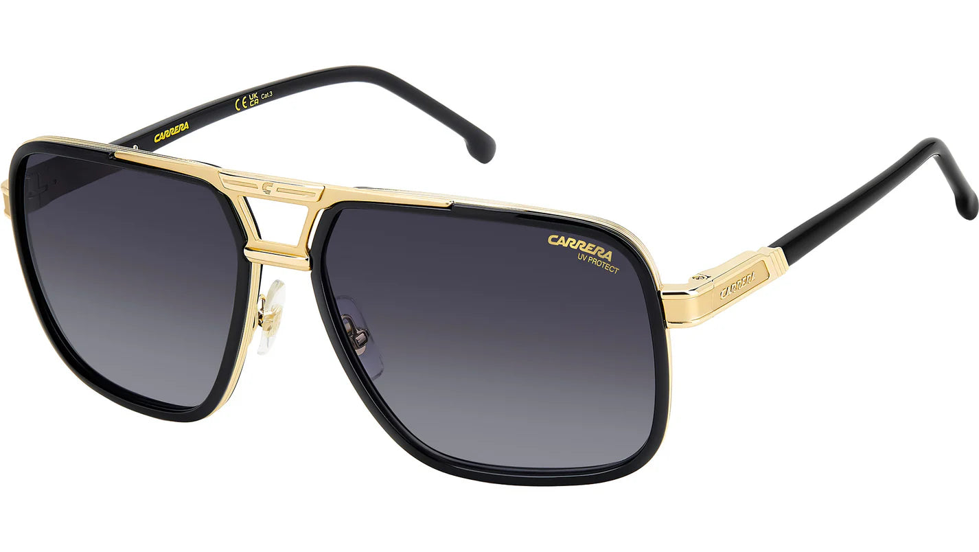 Carrera 1071/S Black Gold Dark Grey Gradient (2M2 90)