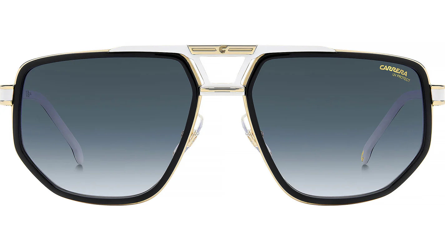 Carrera 1072/S Black White Dark Blue Gradient (80S 08)