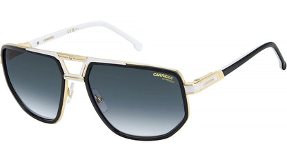 Carrera 1072/S Black White Dark Blue Gradient (80S 08)