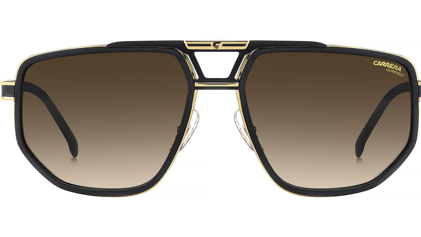 Carrera 1072/S Matte Black Gold Brown Gradient (I46 86)