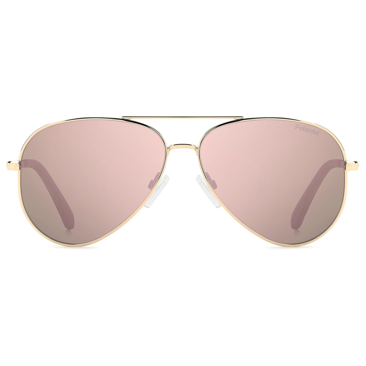 Polaroid Kids 8073/S Polarised Gold/Pink Rose Gold Mirror PLD 8073/S EYR JQ (55)