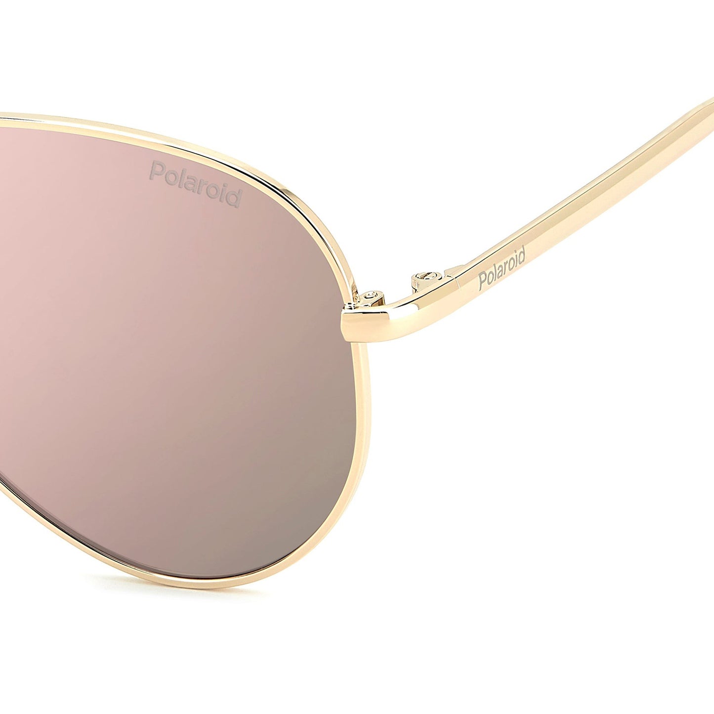 Polaroid Kids 8073/S Polarised Gold/Pink Rose Gold Mirror PLD 8073/S EYR JQ (55)