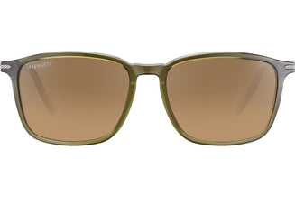 Serengeti Lenwood Polarised Shiny Dark Green Glass Drivers (485003