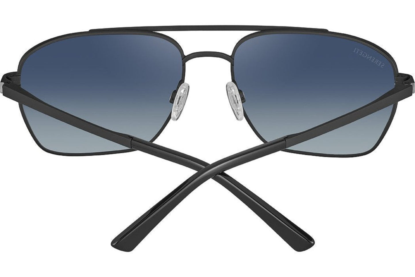 Serengeti Ansel Polarised Matte Black Glass Blue Gradient (600003)