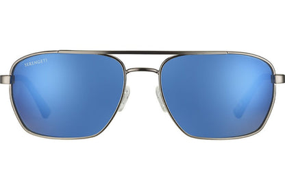 Serengeti Ansel Polarised Shiny Gunmetal Glass 555nm Blue (600004)