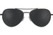 Serengeti Pete Polarised Matte Black Glass Smoke (599003)