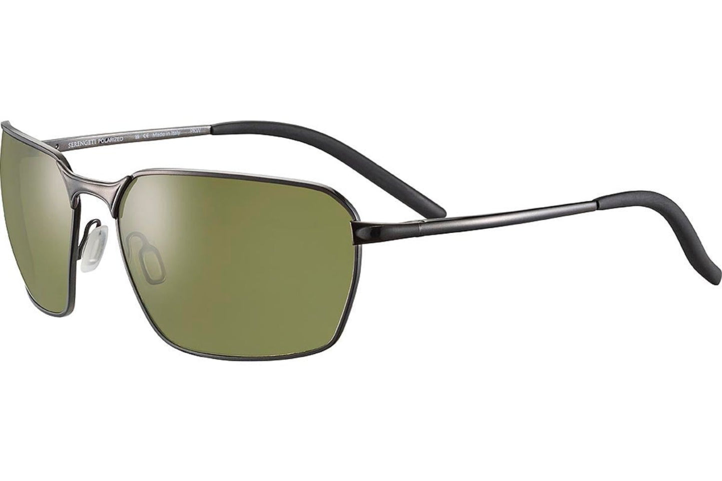 Serengeti Shelton Polarised Shiny Dark Gunmetal Glass 555NM (547006)