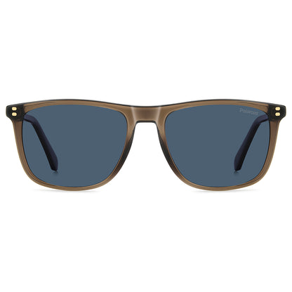 Polaroid 4202/S/X Polarised Brown Blue PLD 4202/S/X 09Q C3 (55)