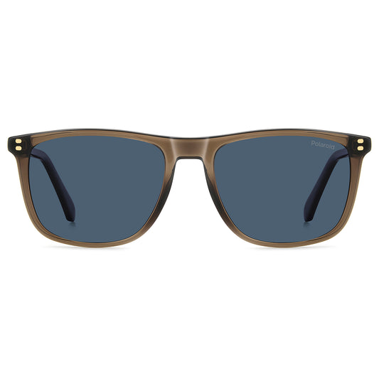 Polaroid 4202/S/X Polarised Brown Blue PLD 4202/S/X 09Q C3 (55)