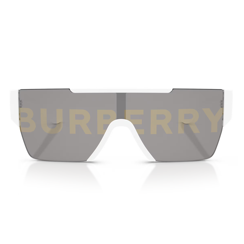 Burberry 4291 White Grey Tampo Burberry Silver/Gold2 BE4291 3007/H (38)