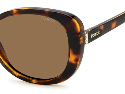Polaroid 4154/S/X Polarised Havana Bronze (4154/S/X 086 SP)
