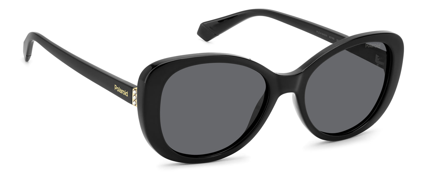 Polaroid 4154/S/X Polarised Black Grey (4154/S/X 807 M9)