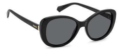 Polaroid 4154/S/X Polarised Black Grey (4154/S/X 807 M9)