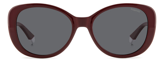 Polaroid 4154/S/X Polarised Burgundy Grey (4154/S/X LHF M9)