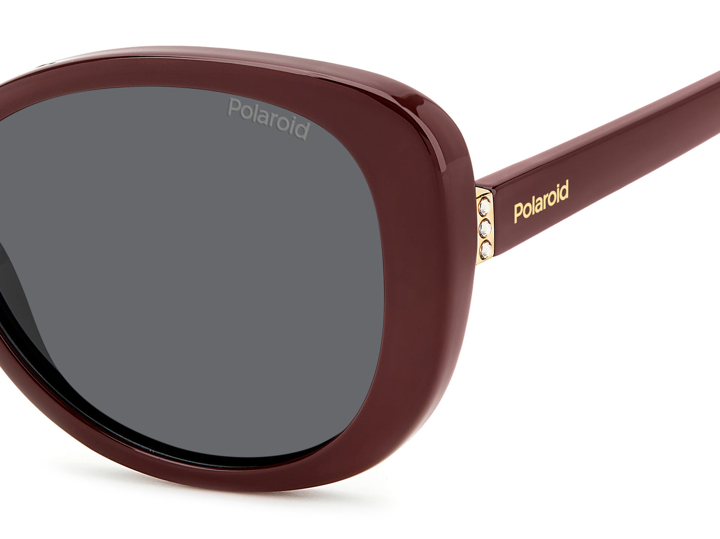 Polaroid 4154/S/X Polarised Burgundy Grey (4154/S/X LHF M9)
