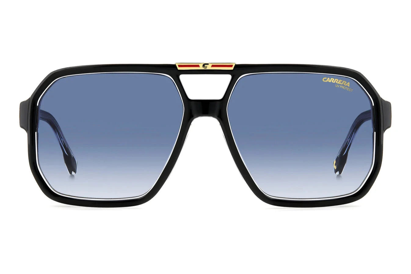 Carrera VICTORY C 01/S EI7/YB Pilot Black On Clear zonnebril | Nederland Carrera VICTORY C 01/S EI7/YB Pilot Black On Clear zonnebril | Nederland