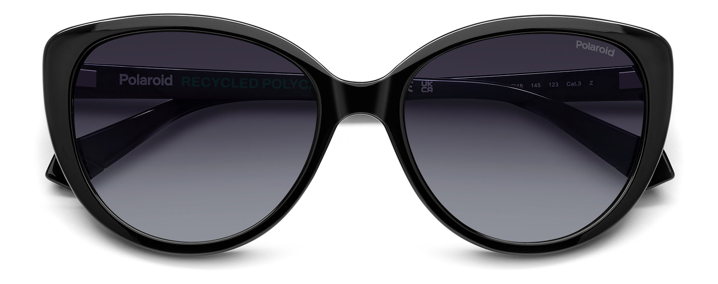 Polaroid 4176/S/X Polarised Black Grey Gradient (4176/S/X 807 WJ)