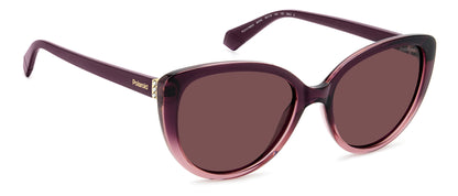 Polaroid 4176/S/X Polarised Translucent Violet Violet (4176/S/X B3V KL)