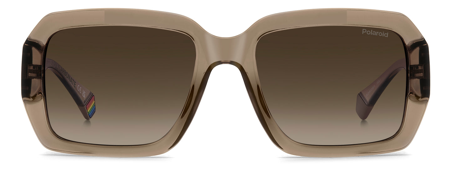 Polaroid 6223/S/X Polarised Translucent Brown Brown Gradient (6223/S/X 09Q LA)