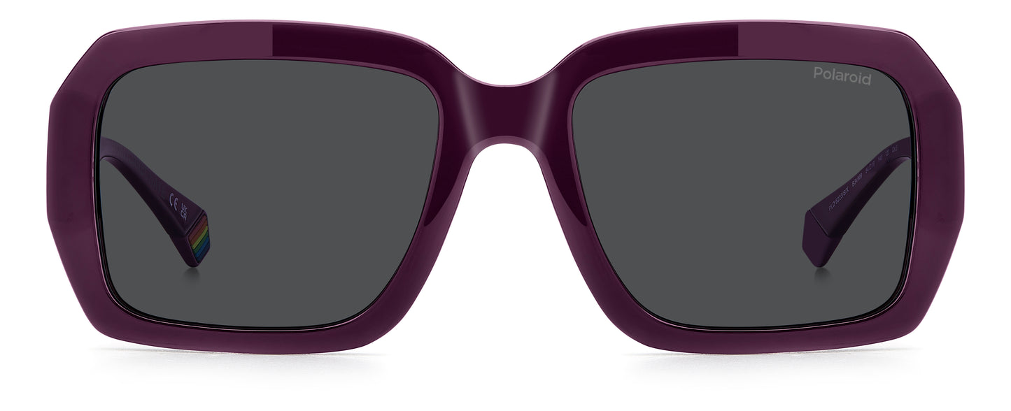 Polaroid 6223/S/X Polarised Violet Grey (6223/S/X B3V M9)