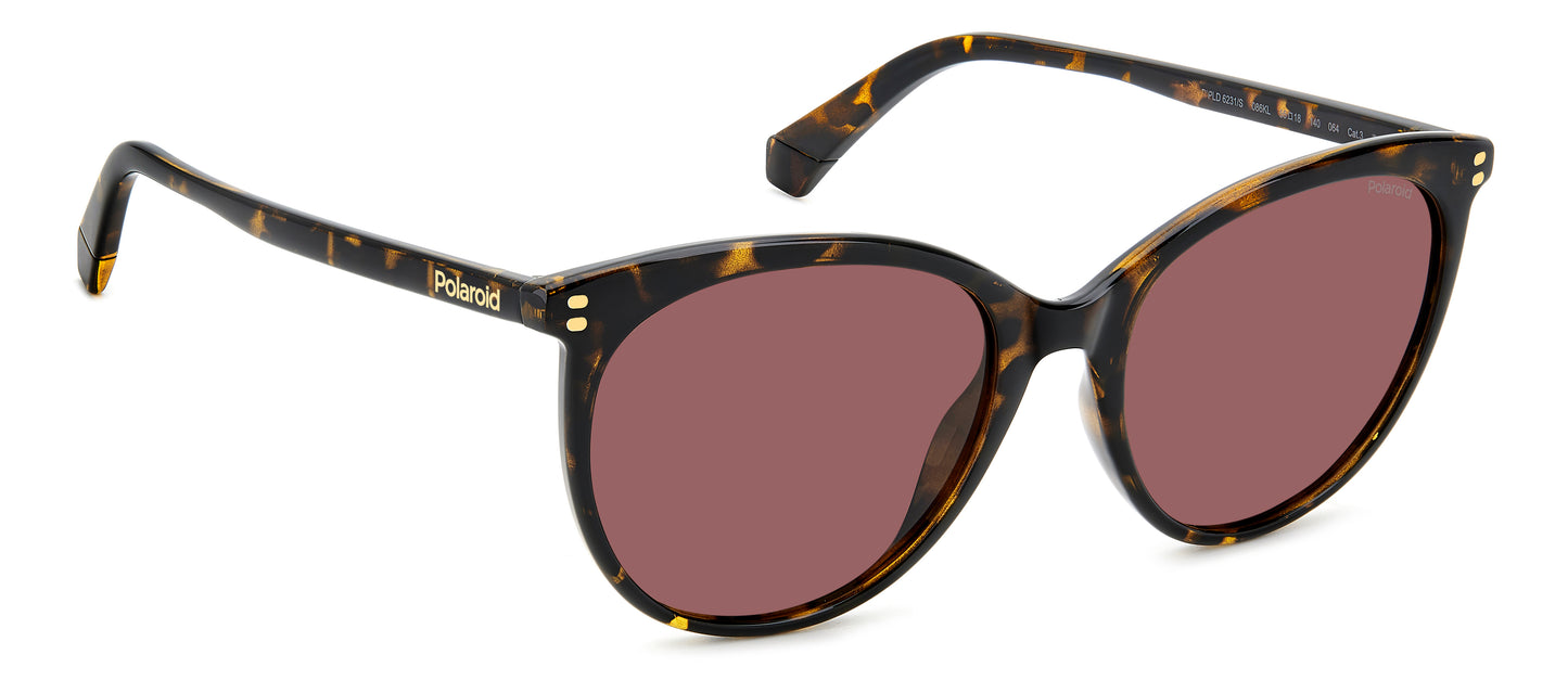 Polaroid 6231/S Polarised Havana Violet (6231/S 086 KL)