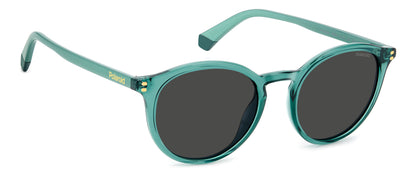 Polaroid 6233/S Polarised Transparent Green Grey (6233/S 1ED M9)