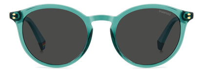 Polaroid 6233/S Polarised Transparent Green Grey (6233/S 1ED M9)