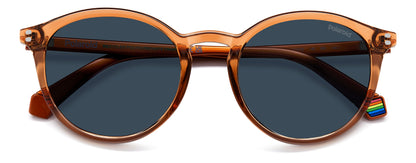 Polaroid 6233/S Polarised Transparent Orange Blue (6233/S L7Q C3)