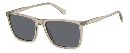 Polaroid 4180/S Polarised Translucent Beige Grey (4180/S 10A M9)
