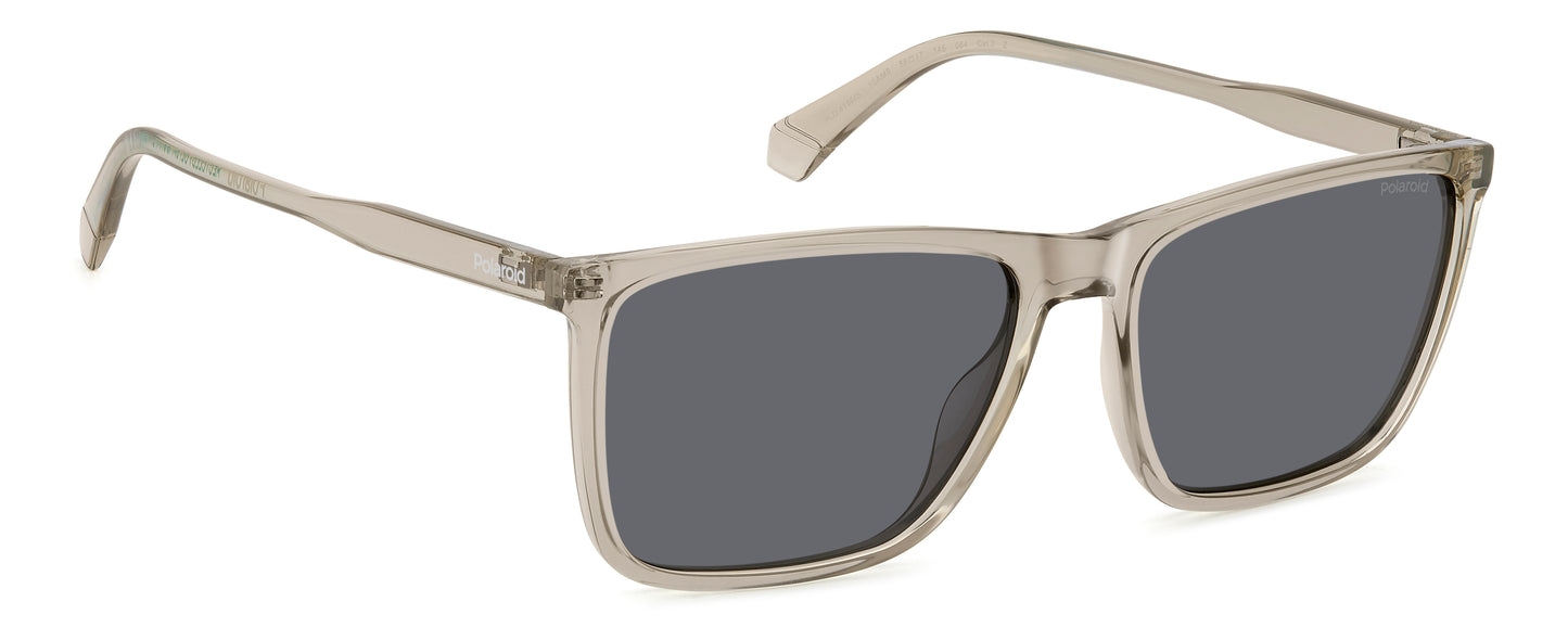 Polaroid 4180/S Polarised Translucent Beige Grey (4180/S 10A M9)