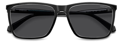 Polaroid 4180/S Polarised Black Grey (4180/S 7C5 M9)