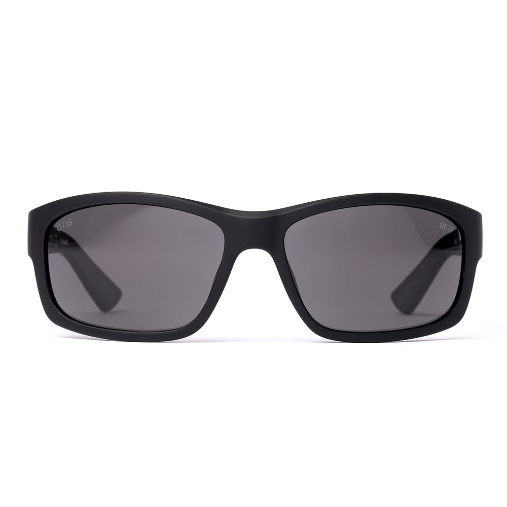 Otis Rival Polarised Matte Black L.I.T Grey 212-2601LL (61)