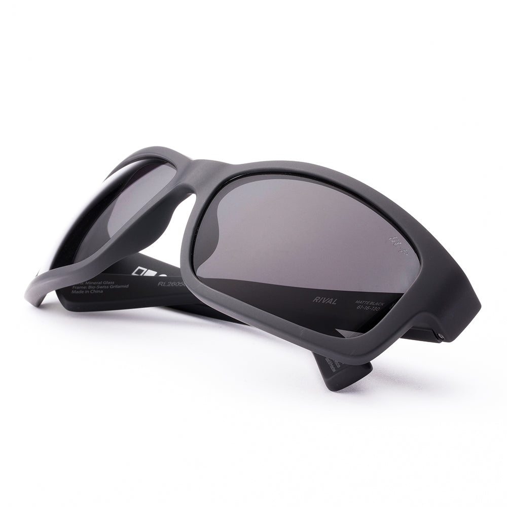 Otis Rival Polarised Matte Black L.I.T Grey 212-2601LL (61)