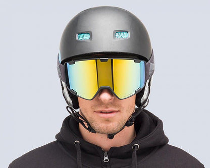 Red Bull Spect Park Matte Black Grey/Yellow Snow (Park 001)