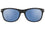 Serengeti Anteo Polarised Matte Black Glass 555nm Blue (8668)