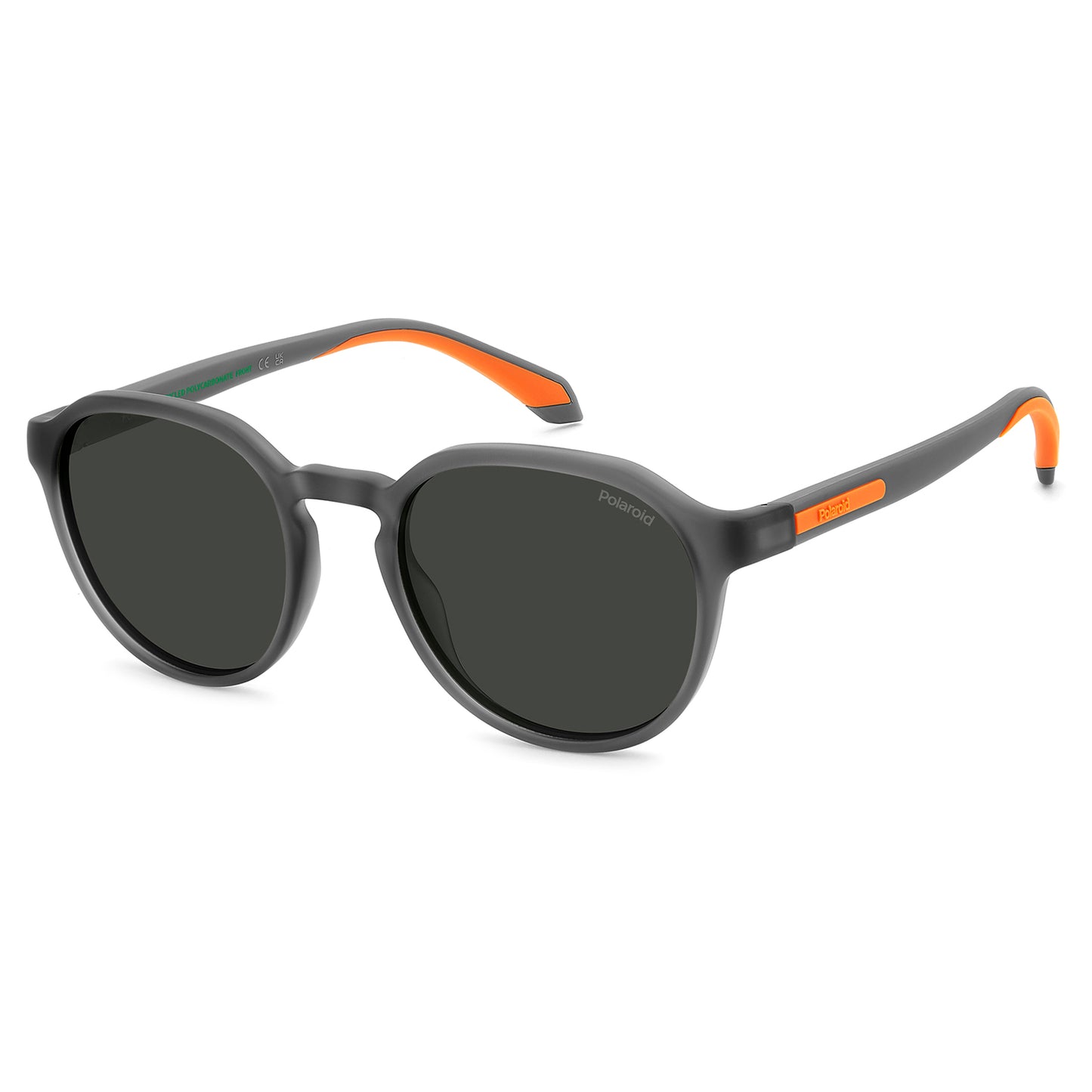 Polaroid 2170/S/X Polarised Matte Grey/Orange Grey PLD 2170/S/X 2M8 M9 (52)