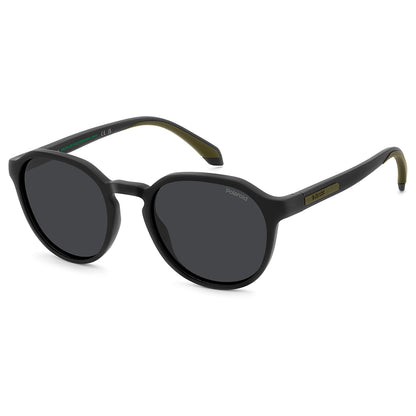 Polaroid 2170/S/X Polarised Matte Black/Khaki Grey PLD 2170/S/X SMG M9 (52)