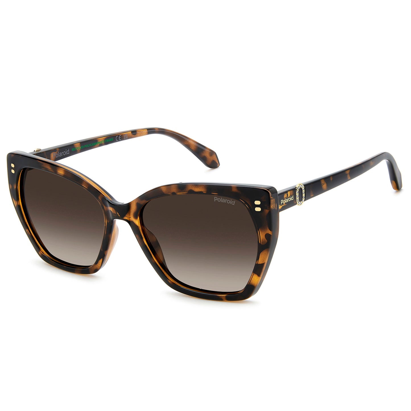 Polaroid 4198/S/X Polarised Havana Brown Gradient PLD 4198/S/X 086 LA (56)